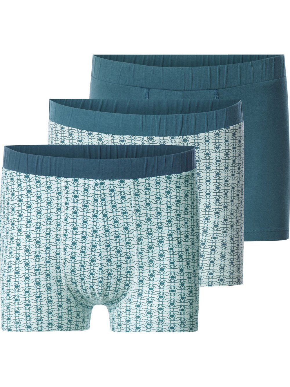 BABISTA 3er Pack Boxershorts Herren Baumwolle mehrfarbig gemustert, M/L