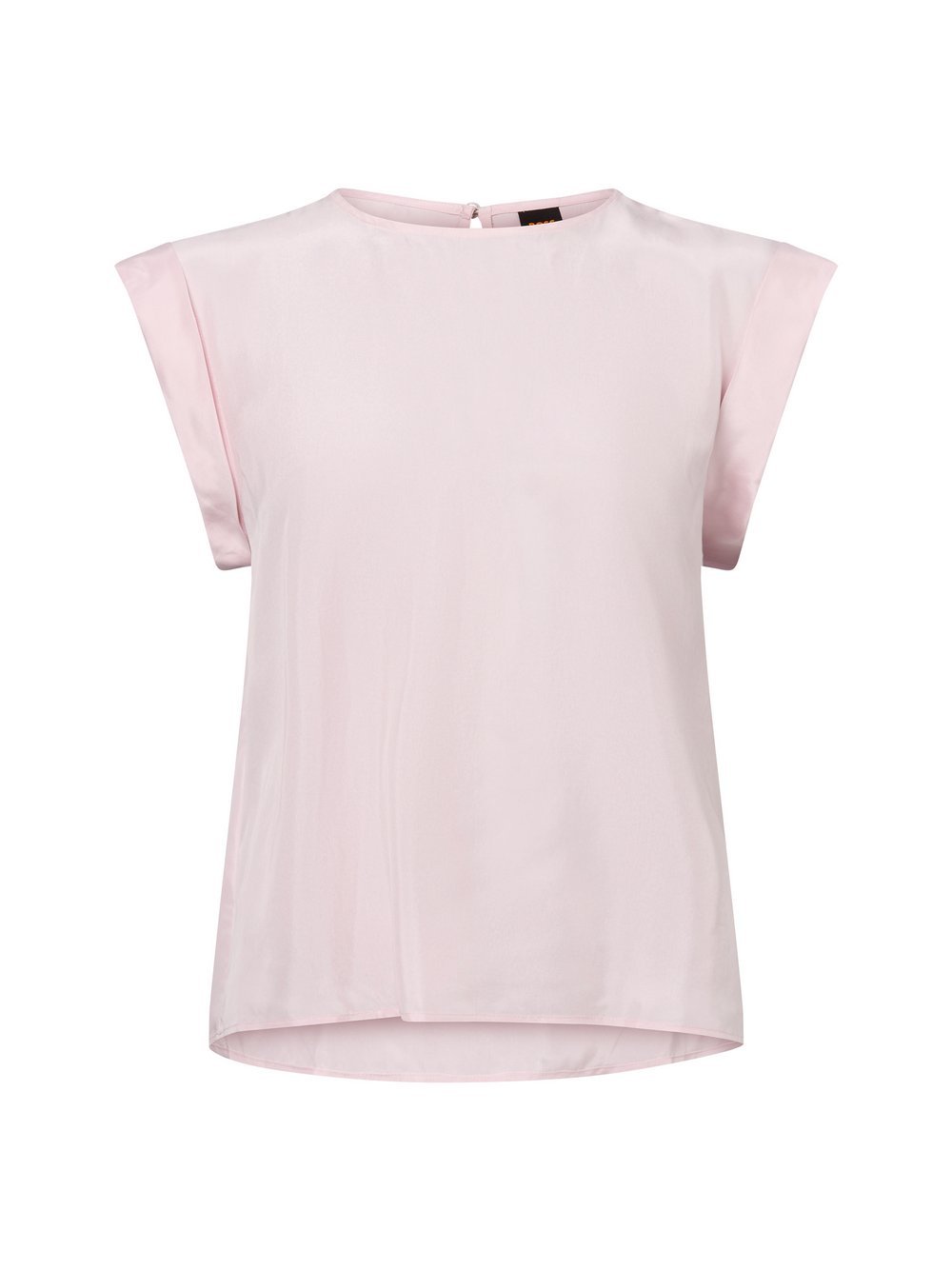 BOSS Orange Blusenshirt Damen Cupro rosa, 34