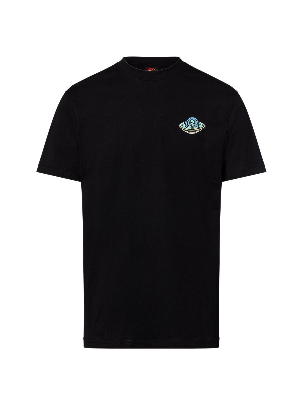 Santa Cruz Printshirt Herren Baumwolle schwarz bedruckt, XS
