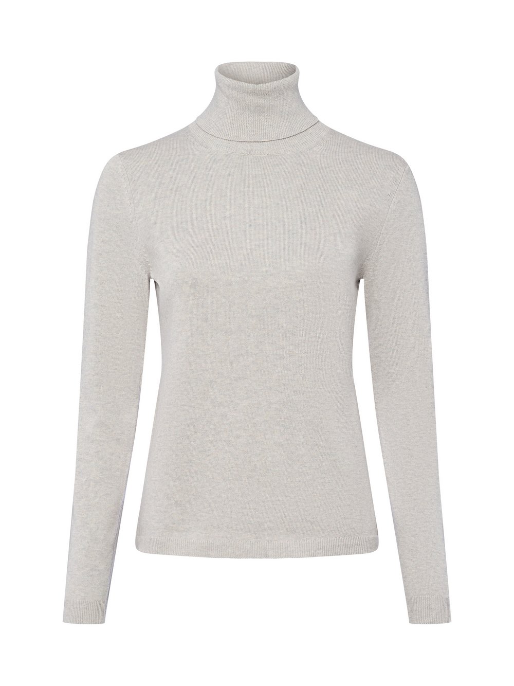 brookshire Strickpullover Damen Baumwolle grau meliert, S