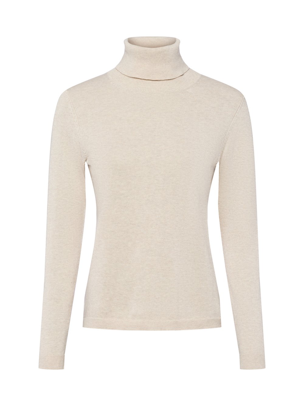 brookshire Strickpullover Damen Baumwolle beige meliert, S