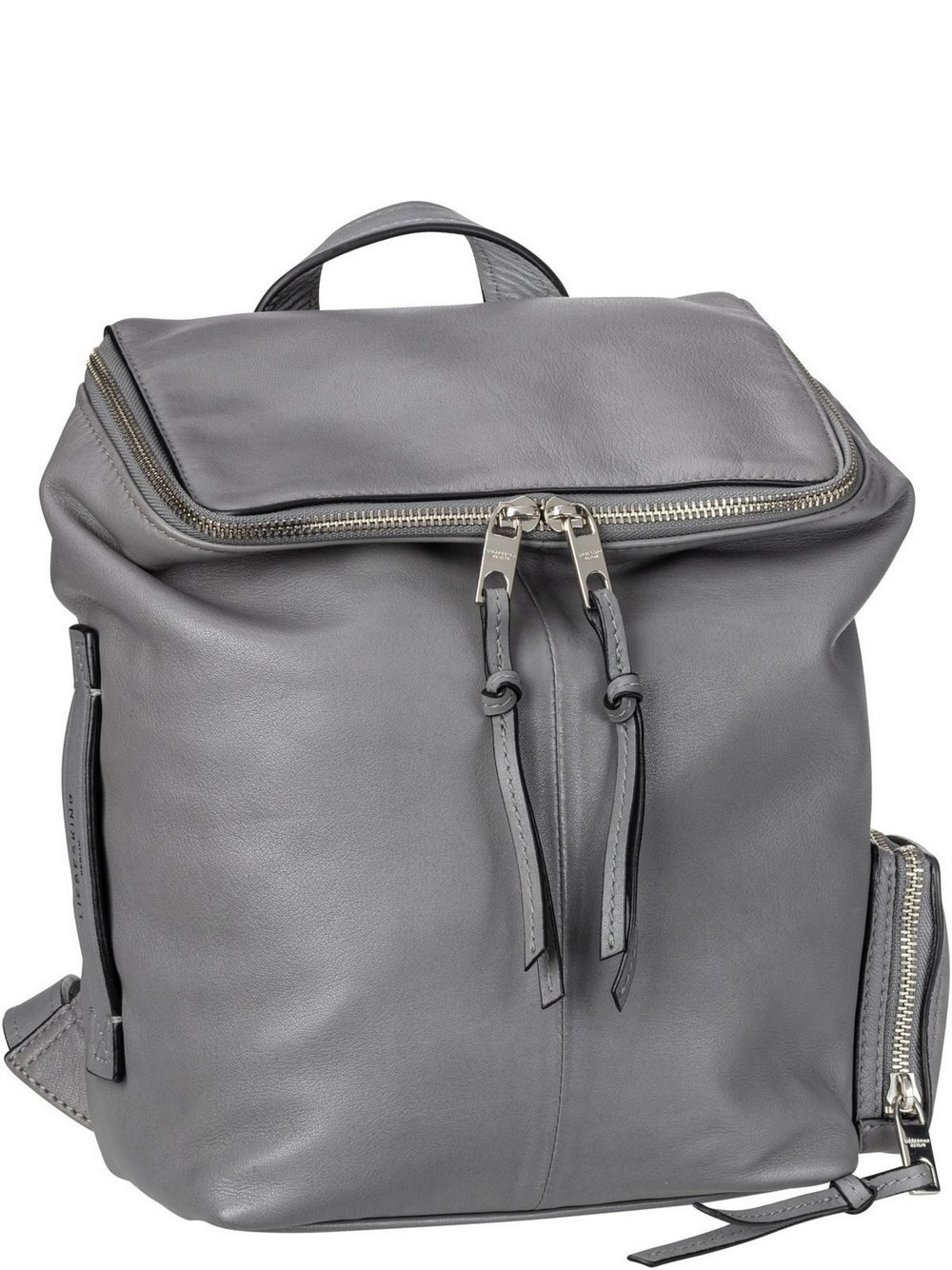 Liebeskind Berlin Rucksack Damen Leder grau, ONE SIZE