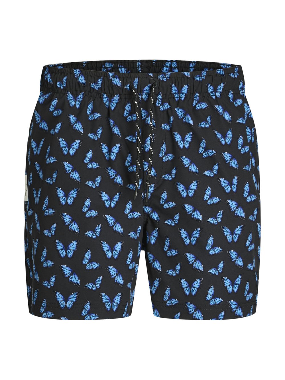 Jack & Jones Junior Badehose Jungen schwarz bedruckt, 164