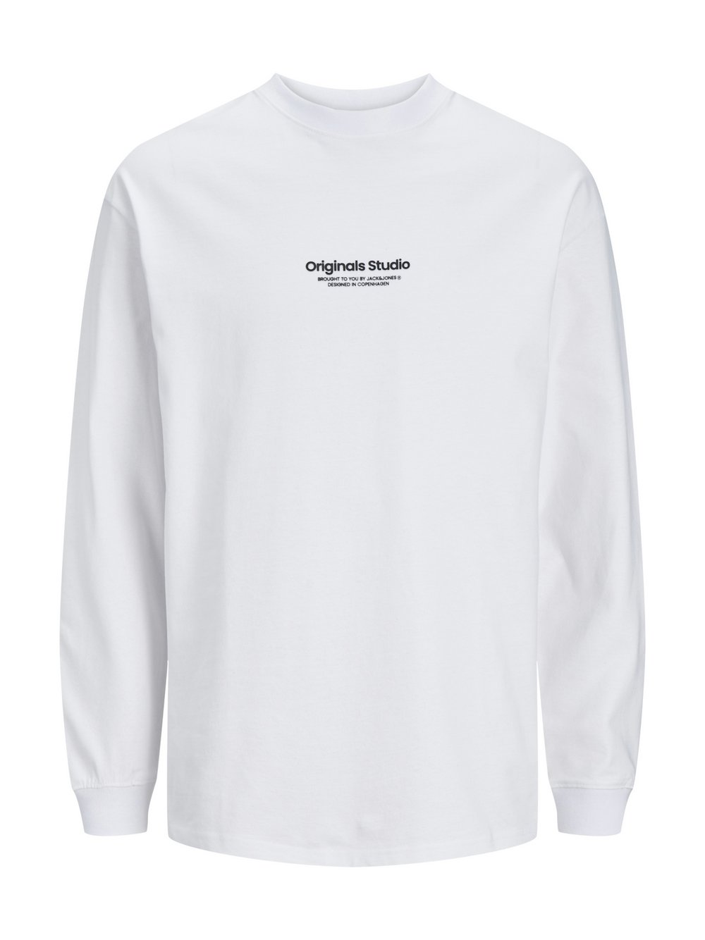 Jack & Jones Junior Pullover Jungen Baumwolle weiß, 176