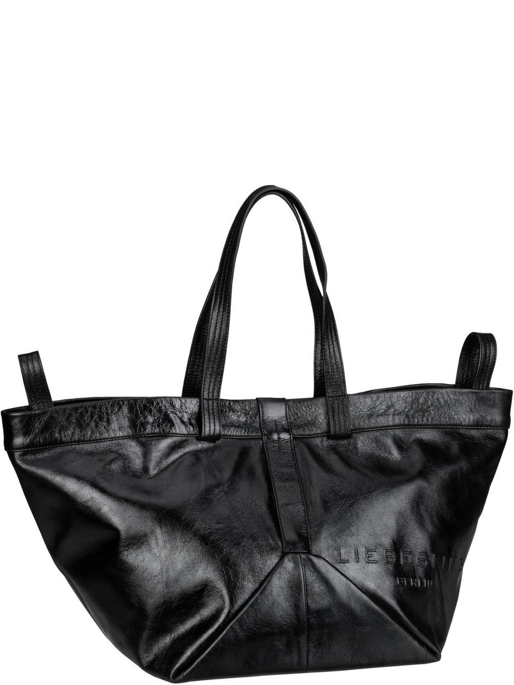 Liebeskind Berlin Shopper Damen Leder schwarz, ONE SIZE
