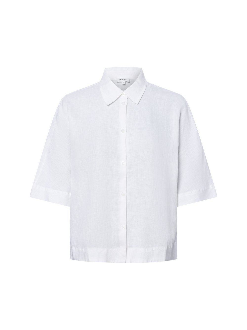 s.Oliver Leinenbluse Damen weiß, 44