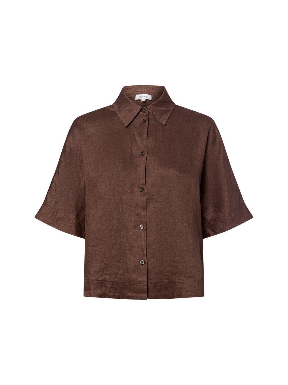 s.Oliver Leinenbluse Damen braun, 36