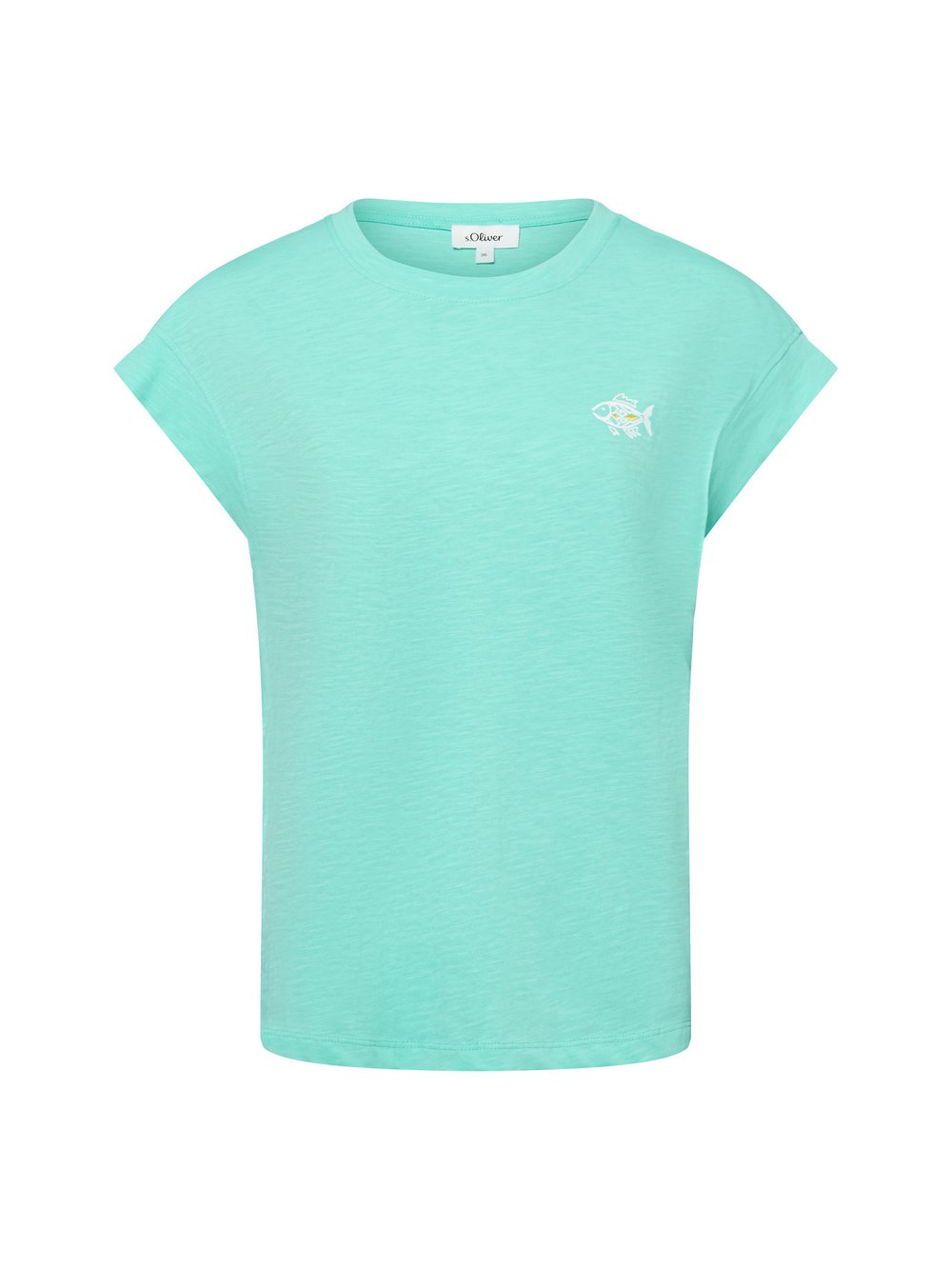 s.Oliver T-Shirt Damen Baumwolle grün, 36