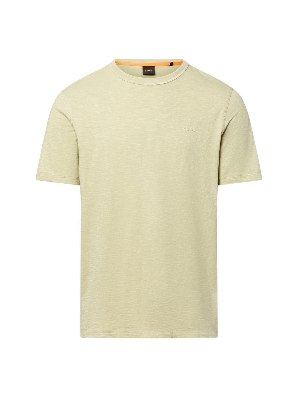 Thumbnail - BOSS Orange T-Shirt Herren Baumwolle grün, S