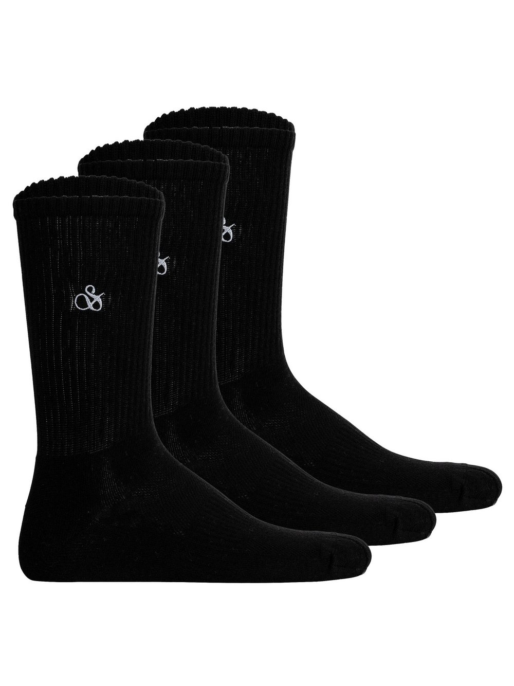 Scotch & Soda Socken 3er Pack Herren Baumwolle schwarz, ONE SIZE