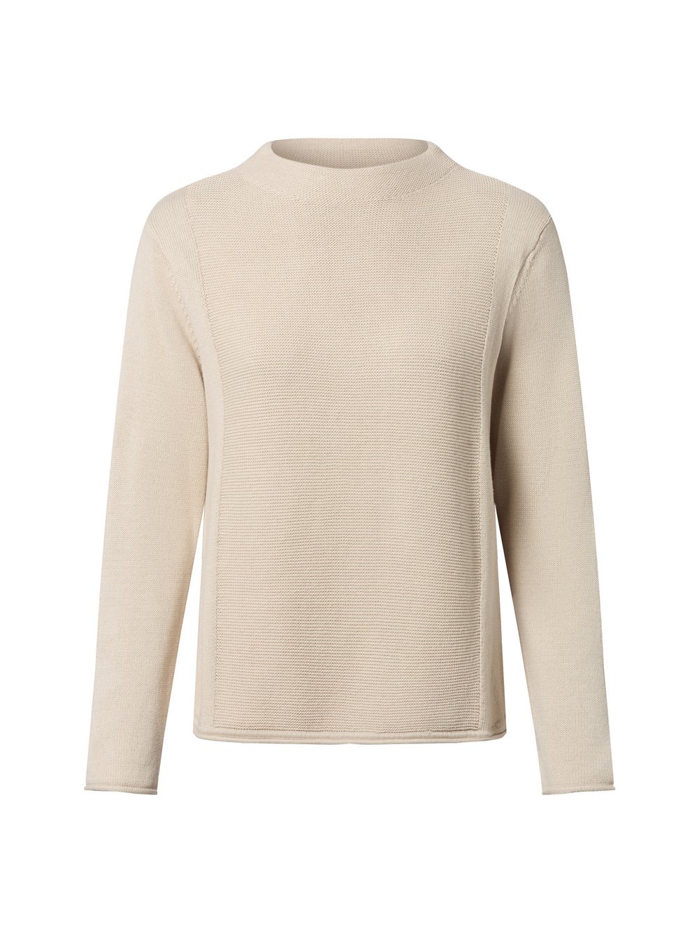 Marie Lund Strickpullover Damen Baumwolle beige, L