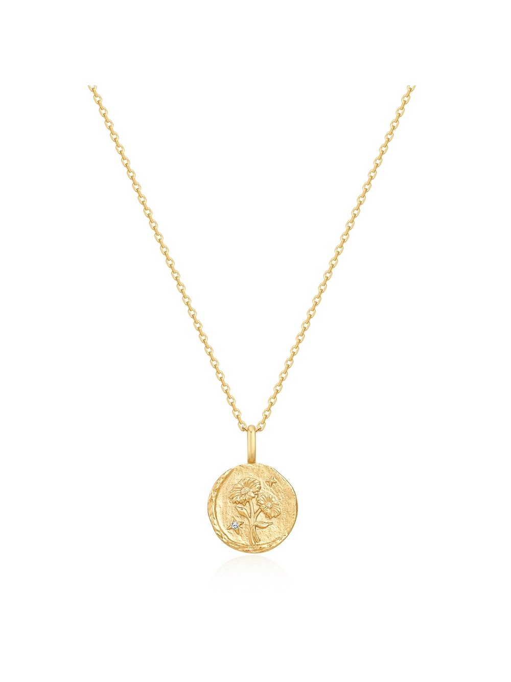 Thumbnail - Glanzstücke München Halskette Damen Sterlingsilber gold, ONE SIZE