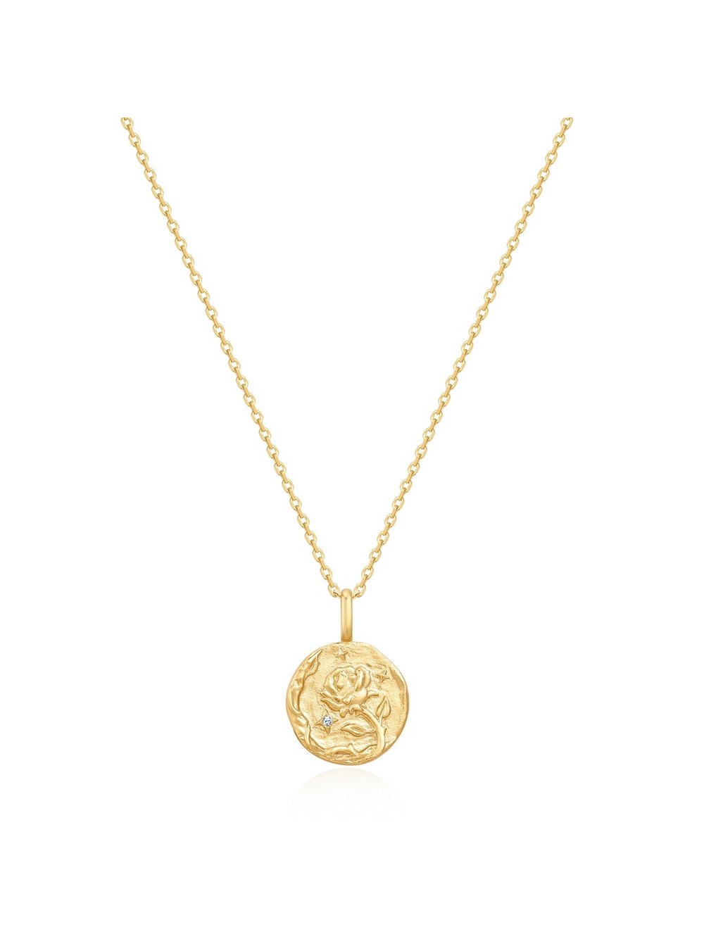 Thumbnail - Glanzstücke München Halskette Damen Sterlingsilber gold, ONE SIZE
