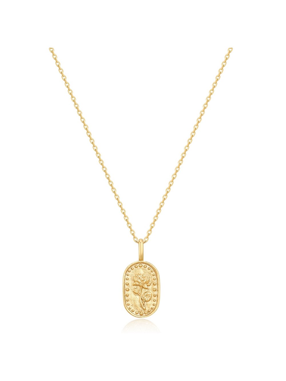 Thumbnail - Glanzstücke München Halskette Damen Sterlingsilber gold, ONE SIZE