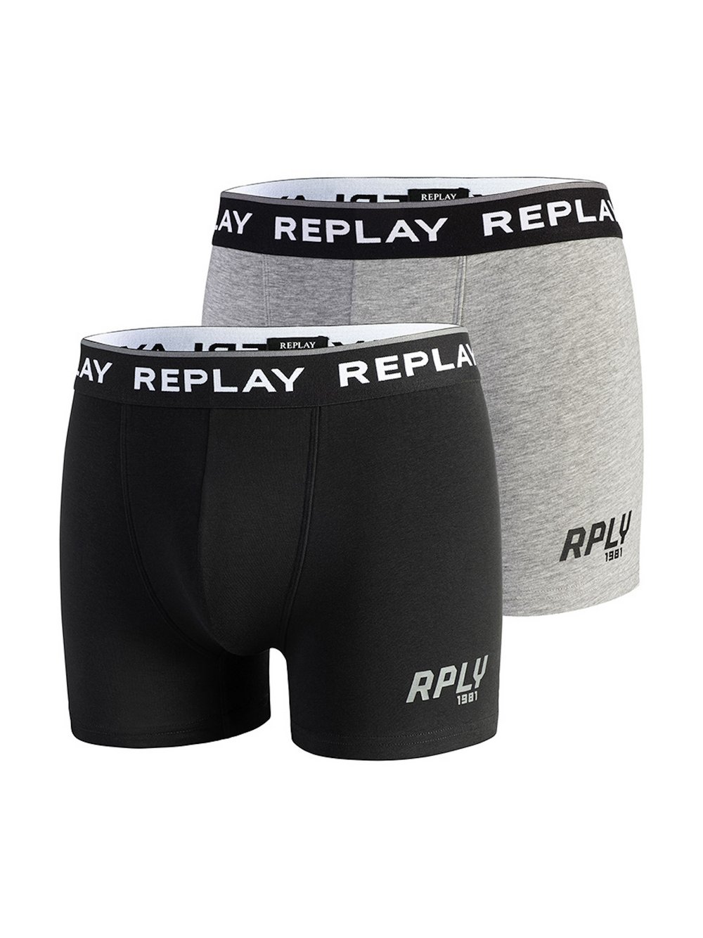 Thumbnail - Replay Unterhose Herren Baumwolle mehrfarbig, M