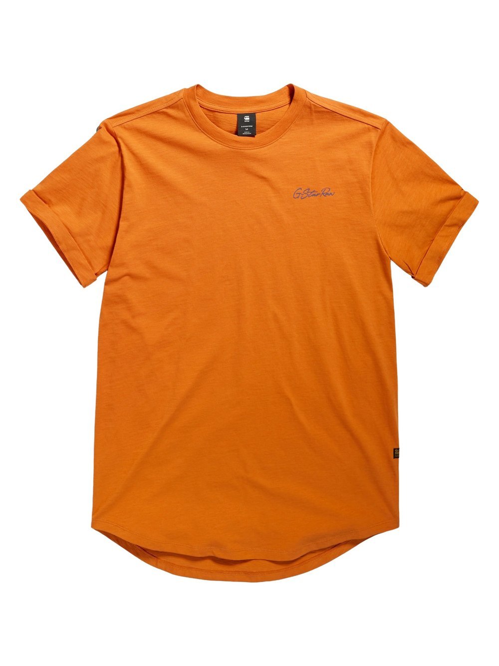 G-Star RAW T-Shirt Herren Baumwolle orange bedruckt, M