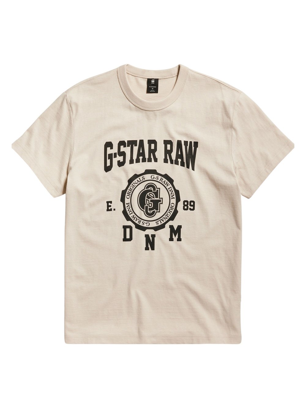 G-Star RAW T-Shirt Herren Baumwolle weiß bedruckt, XL