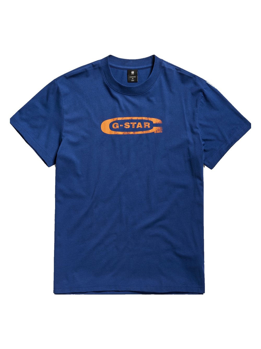 G-Star RAW T-Shirt Herren Baumwolle blau bedruckt, XXL