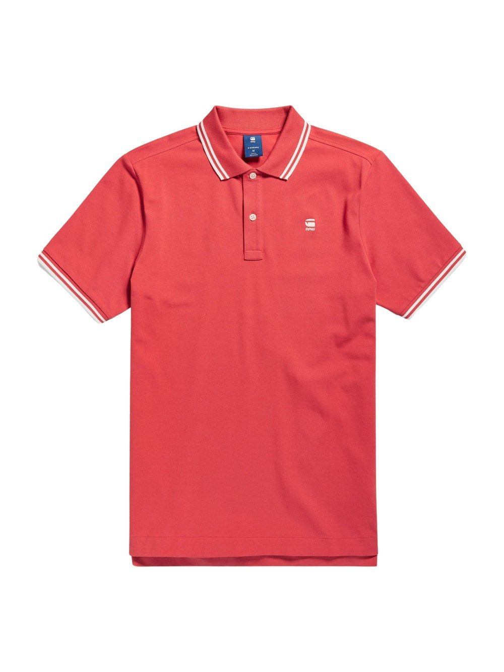 G-Star RAW Poloshirt Herren Baumwolle rot, XL