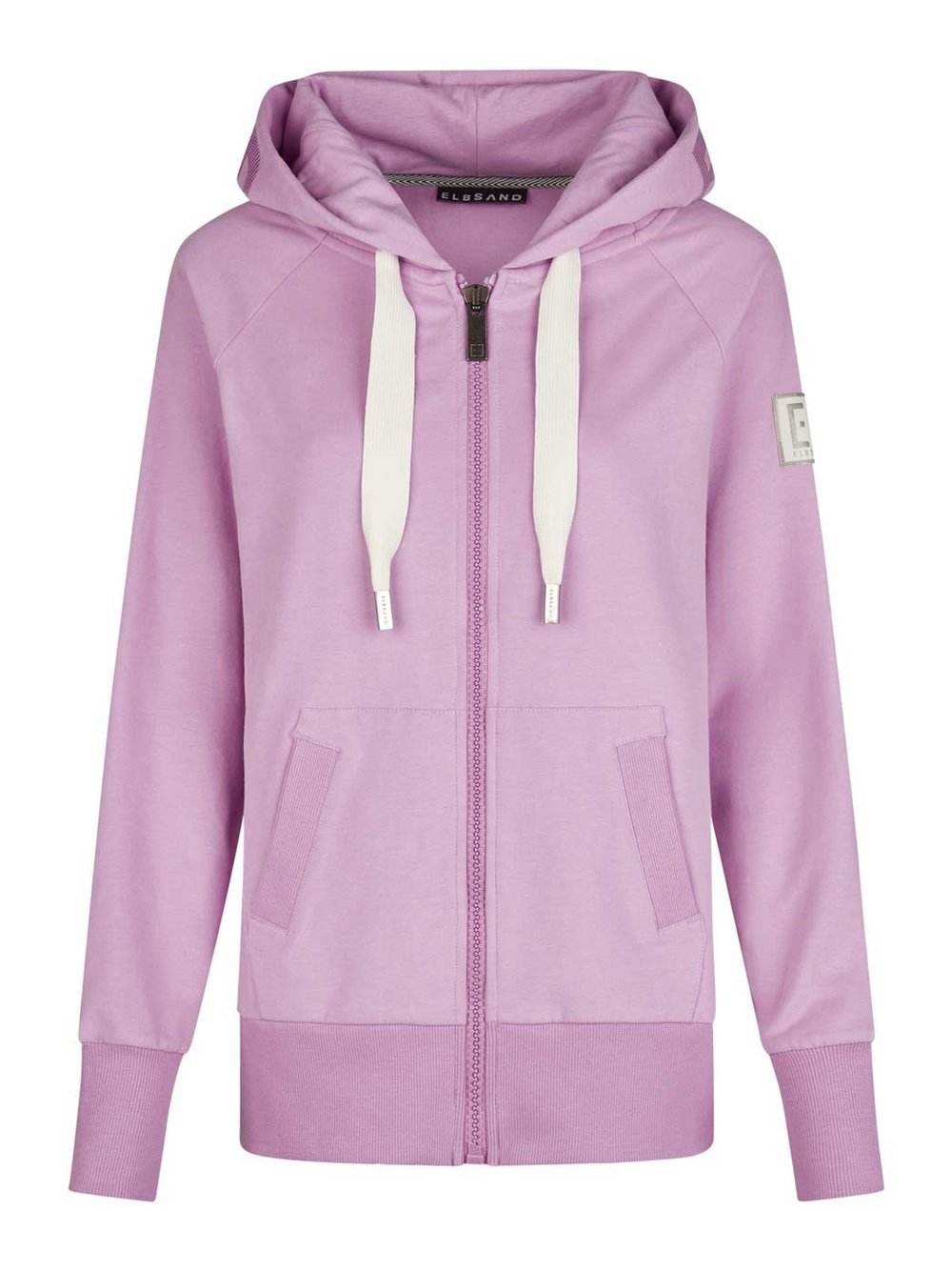 Elbsand Sweatjacke Damen Baumwolle rosa, XS