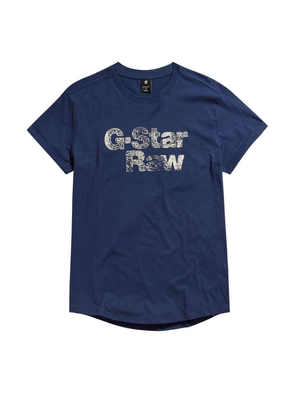 G-Star RAW T-Shirt Herren Baumwolle blau bedruckt, M