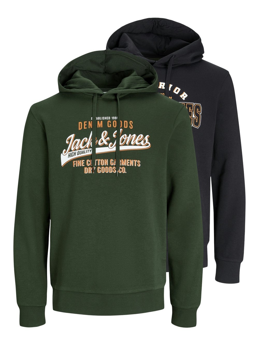 Jack & Jones Hoodie Herren mehrfarbig bedruckt, L