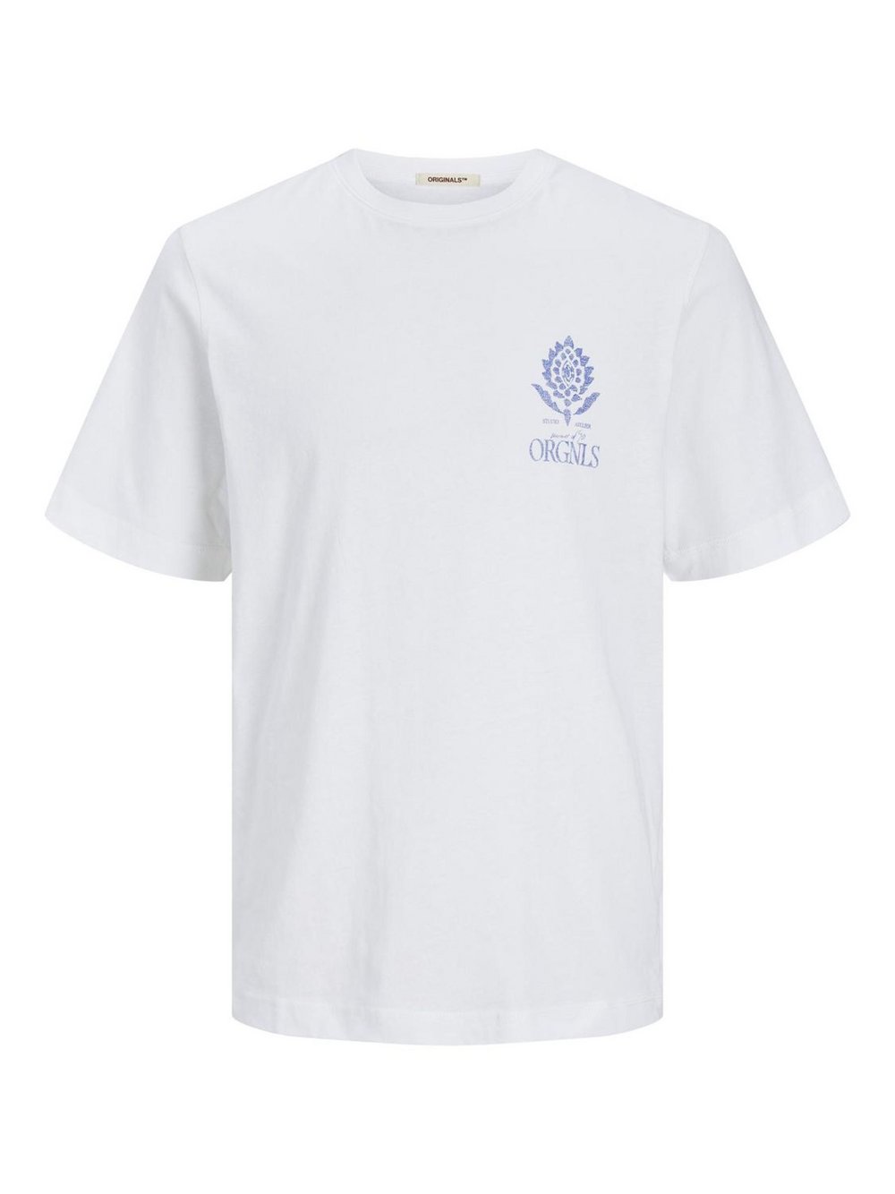 Thumbnail - Jack & Jones T-Shirt Herren Baumwolle weiß bedruckt, XXL