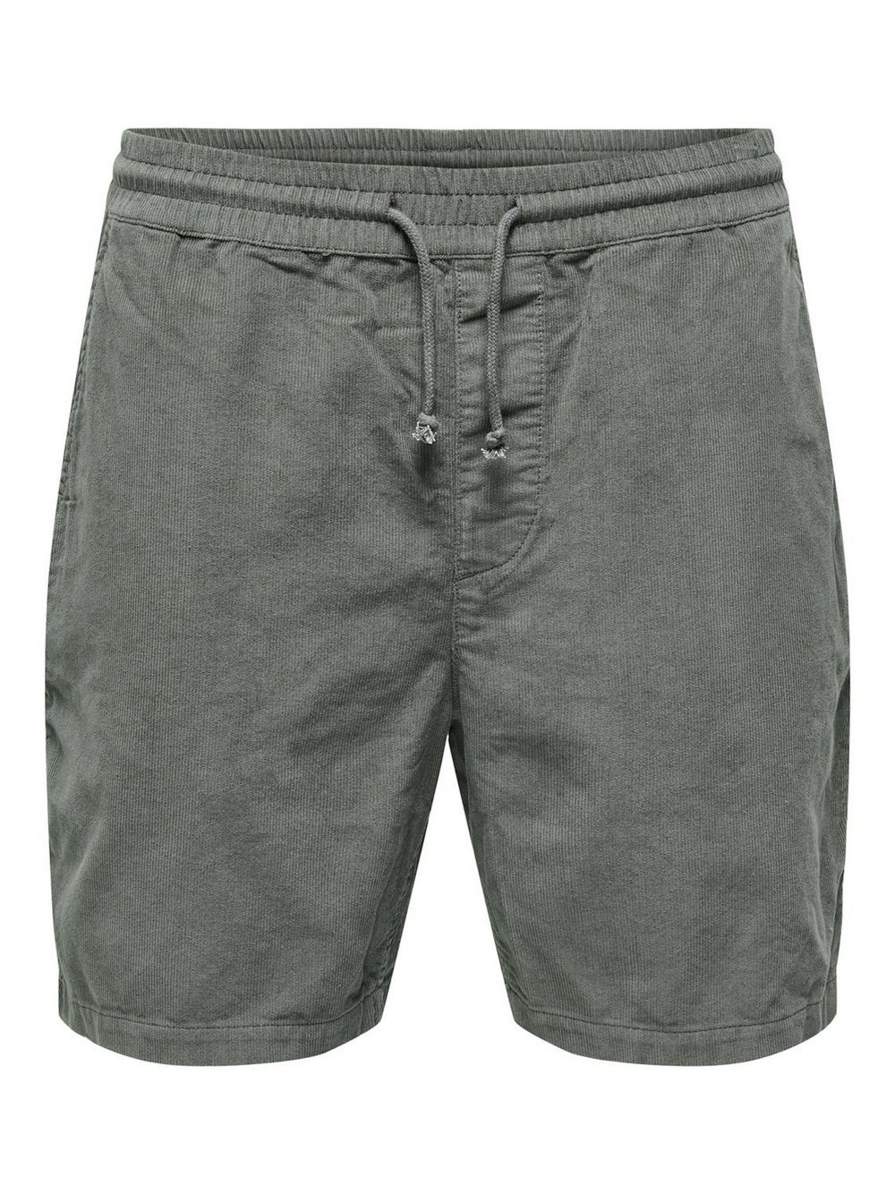 Only&Sons Shorts Herren Baumwolle grau, XL