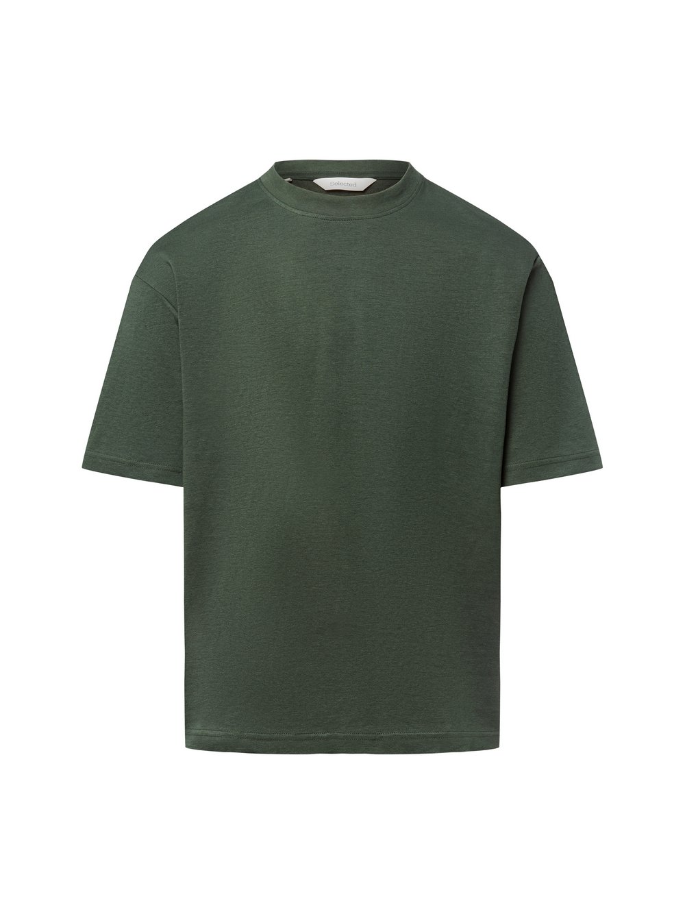 Selected T-Shirt Herren Baumwolle grün, XXL