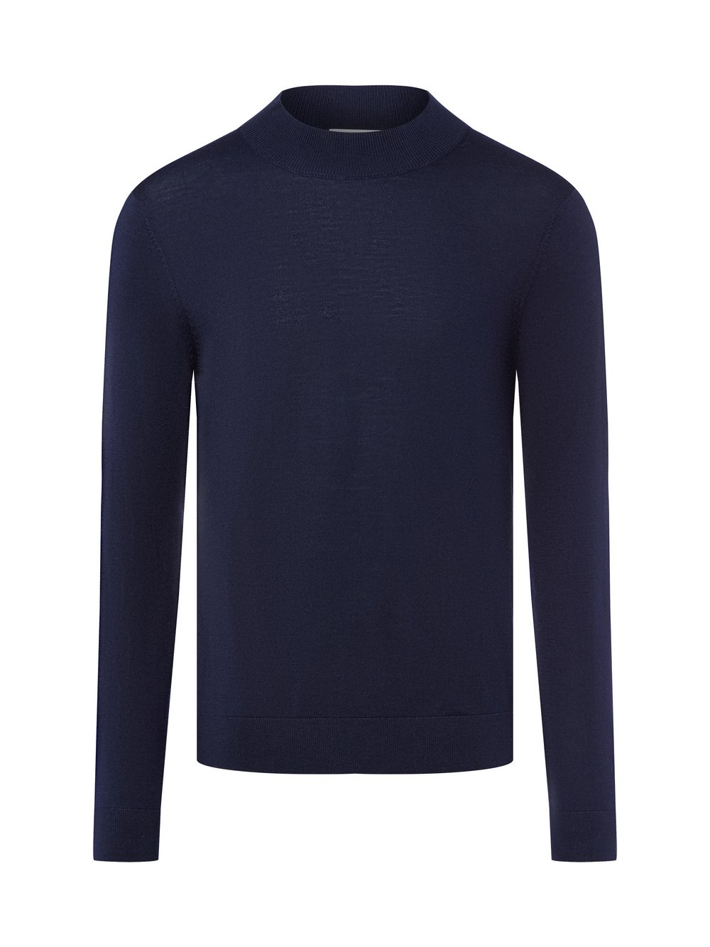 Selected Feinstrick-Pullover aus Merino-Wolle Herren blau, M