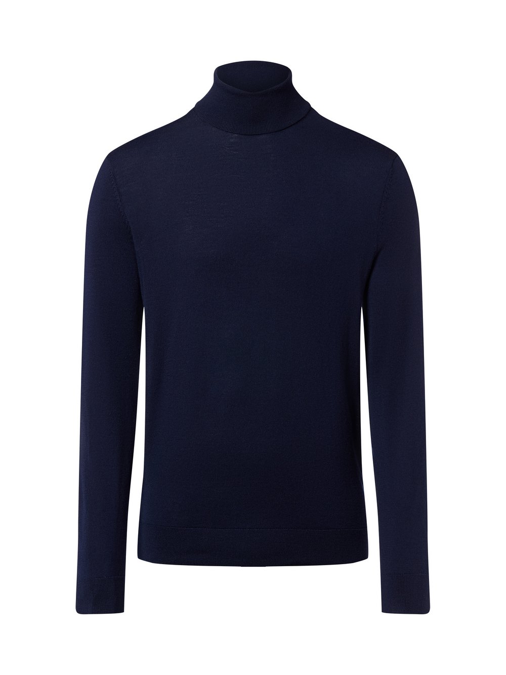 Thumbnail - Selected Rollkragenpullover aus Merinowolle Herren Feinstrick blau, L
