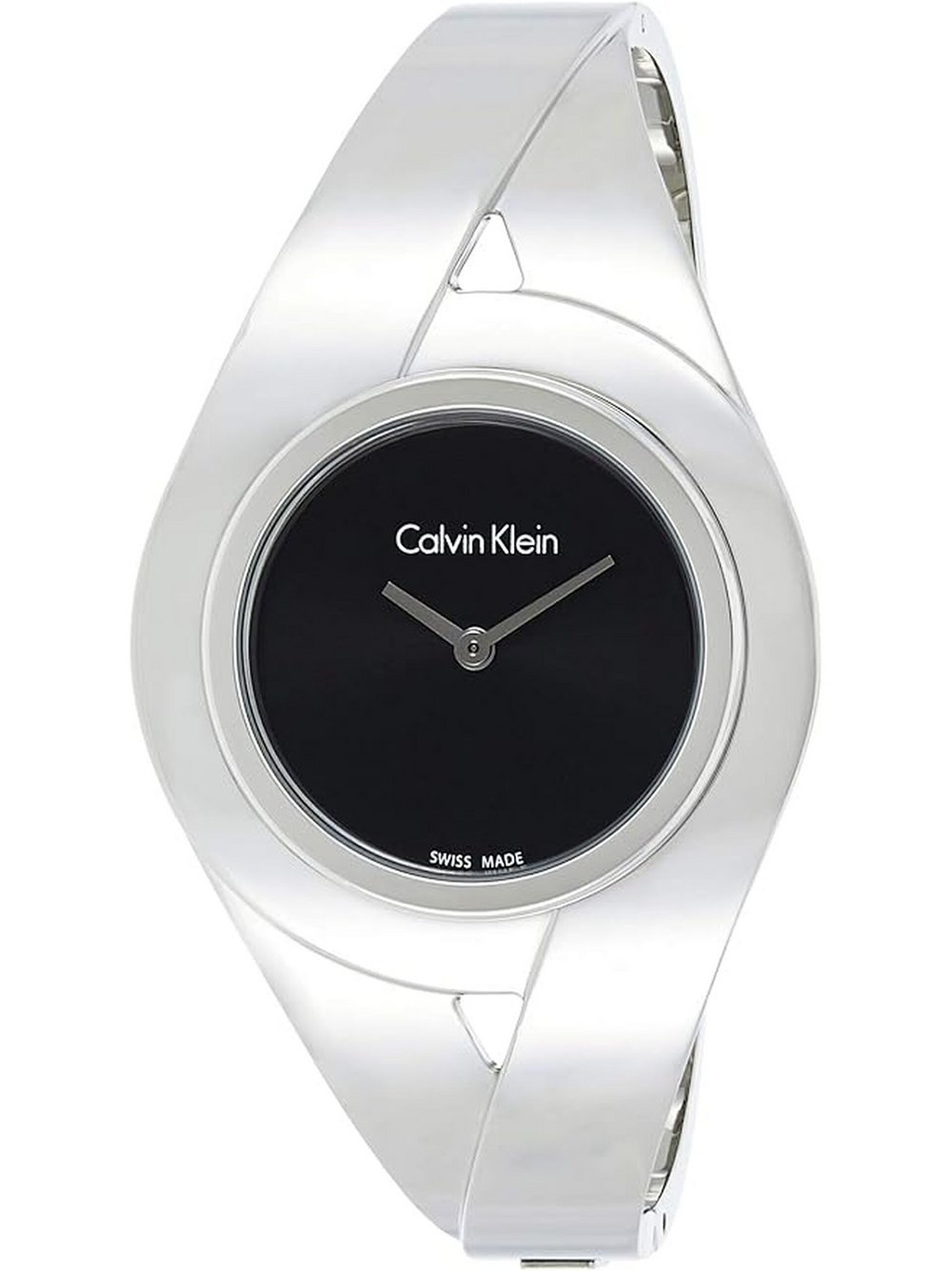 Calvin Klein Quarzuhr Herren Edelstahl silber, ONE SIZE