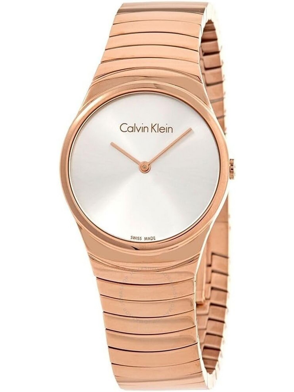 Calvin Klein Quarzuhr Herren Edelstahl roségold, ONE SIZE