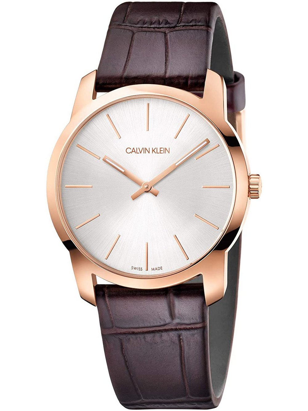 Calvin Klein Quarzuhr Herren Edelstahl gold, ONE SIZE