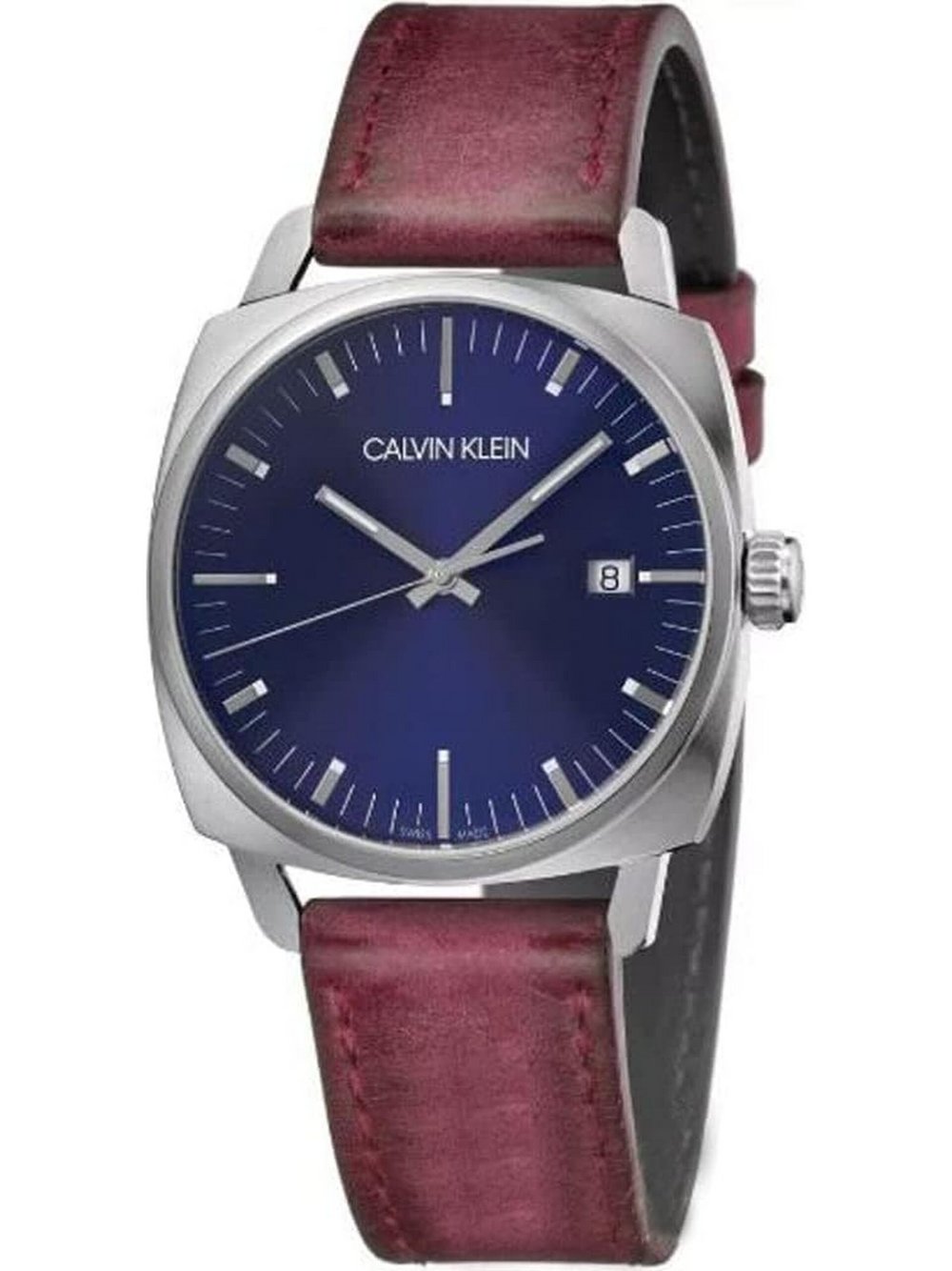 Calvin Klein Quarzuhr Damen Textil mehrfarbig, ONE SIZE