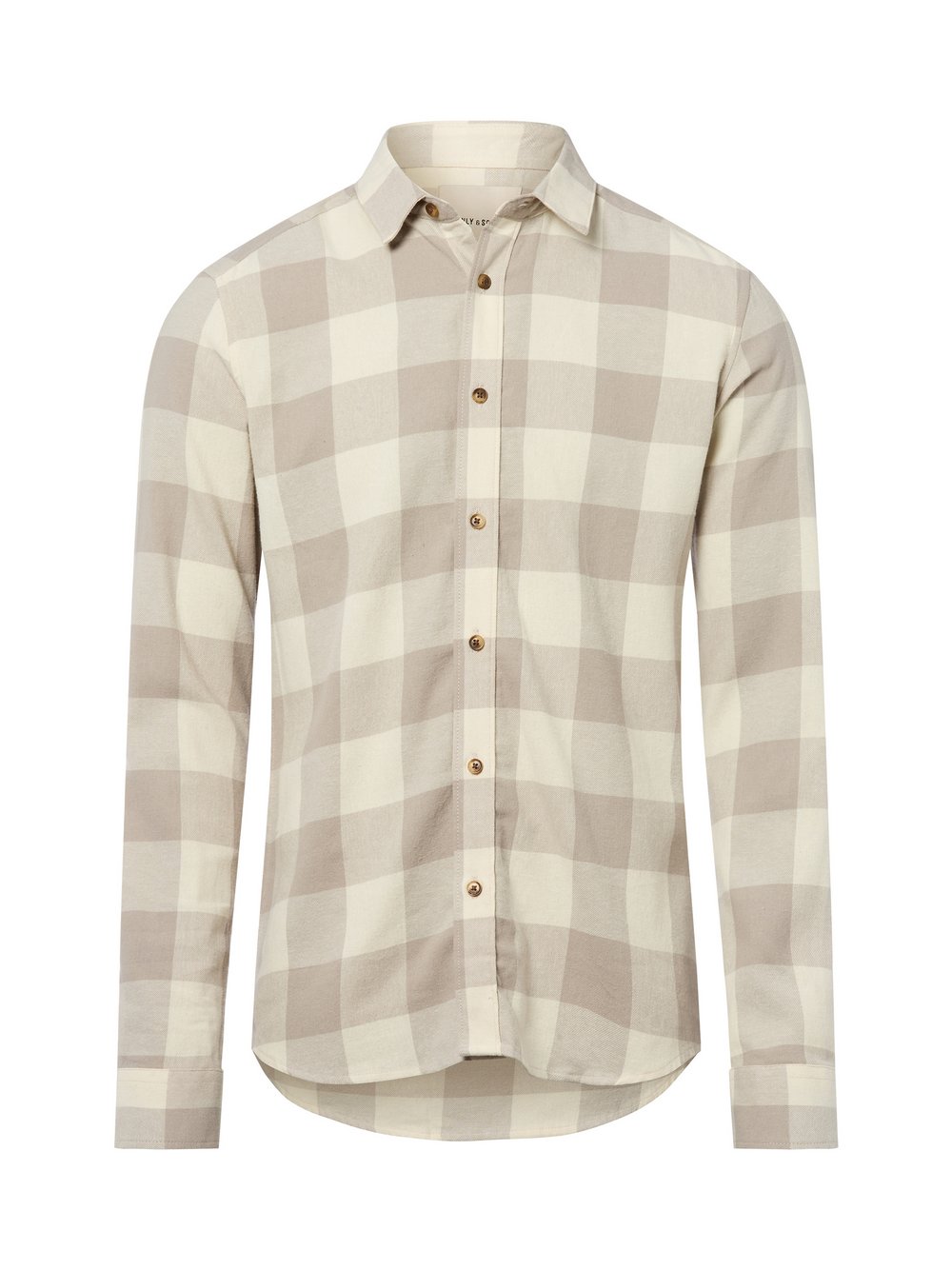 Thumbnail - Only&Sons Flanell-Hemd Herren Regular Fit Baumwolle mehrfarbig kariert, M