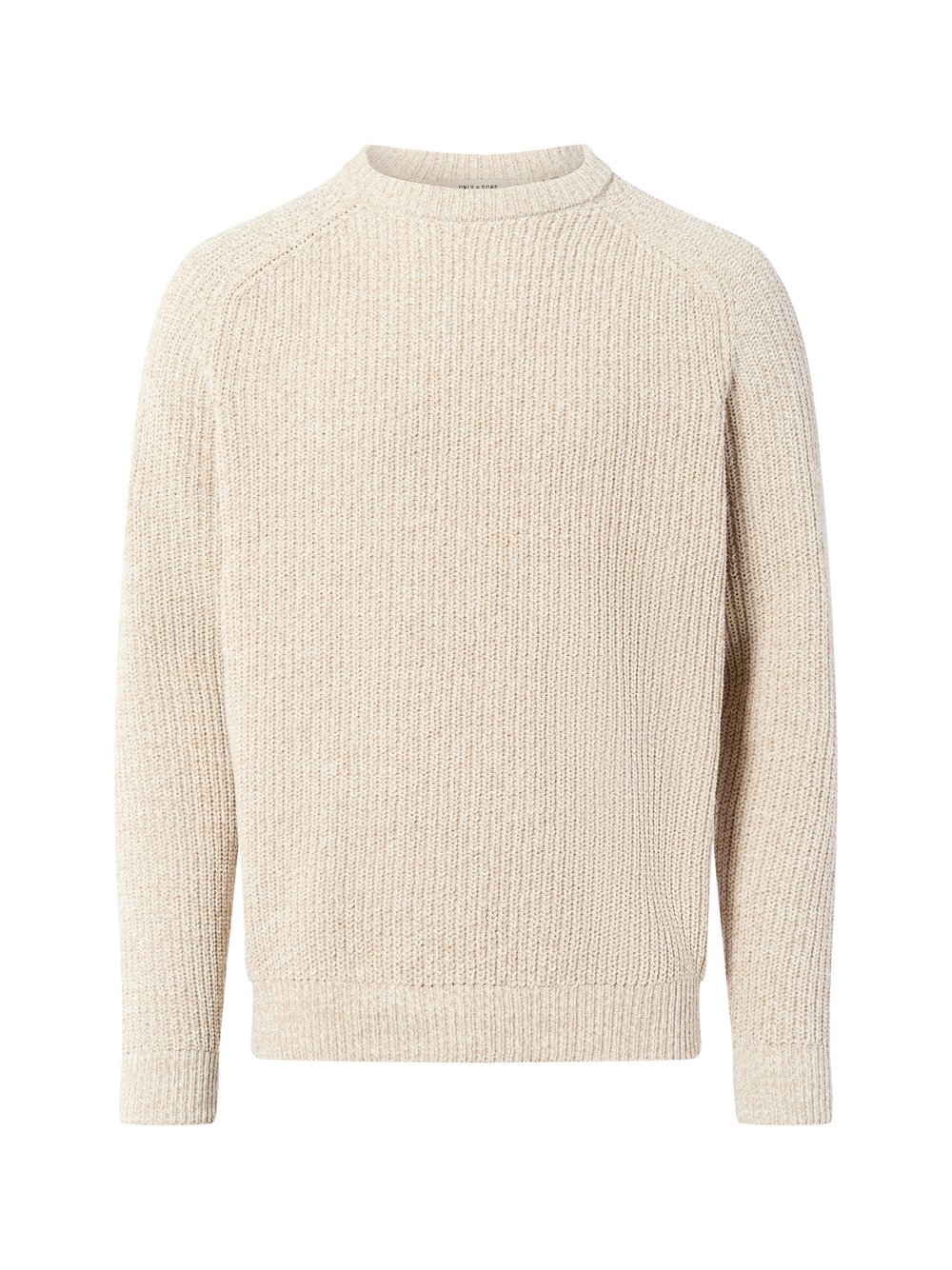 Thumbnail - Only&Sons Strickpullover Herren Rippe mehrfarbig meliert, L