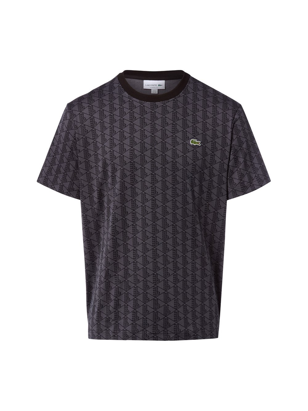 Lacoste T-Shirt Herren Baumwolle mehrfarbig gemustert, XXL