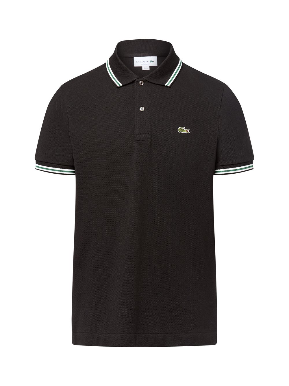 Lacoste Poloshirt Herren Baumwolle schwarz, S