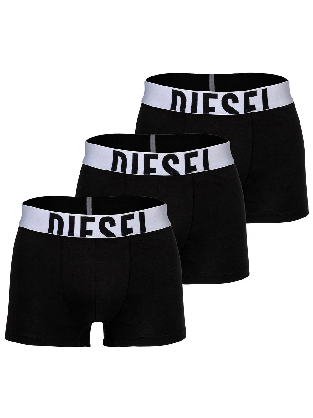 Diesel Boxershort 3er Pack Herren Baumwolle schwarz, S