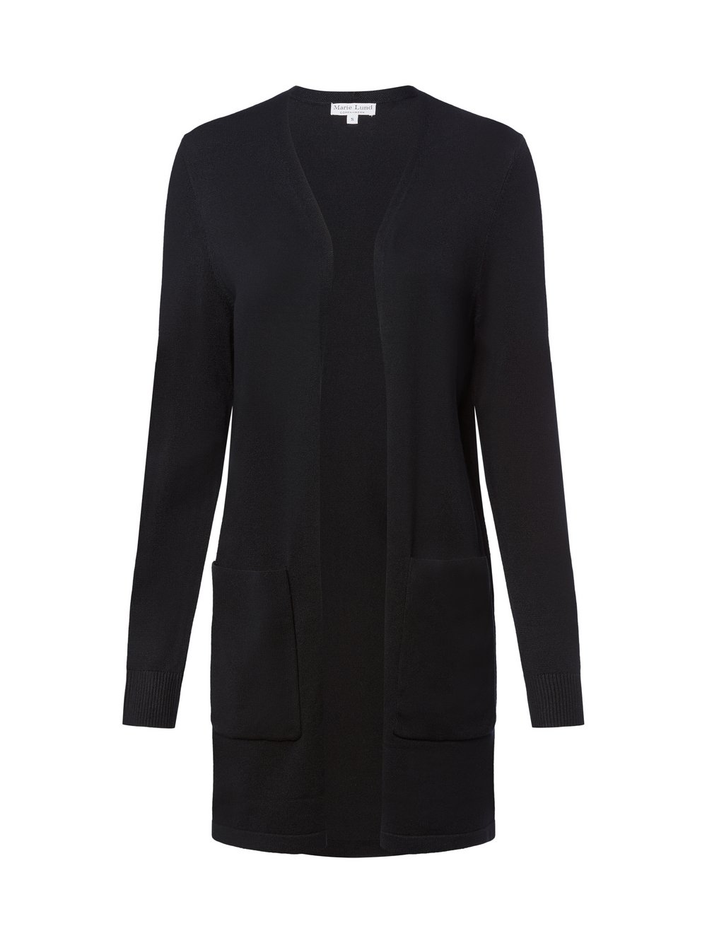 Marie Lund Strickhülle Damen Viskose schwarz, XL