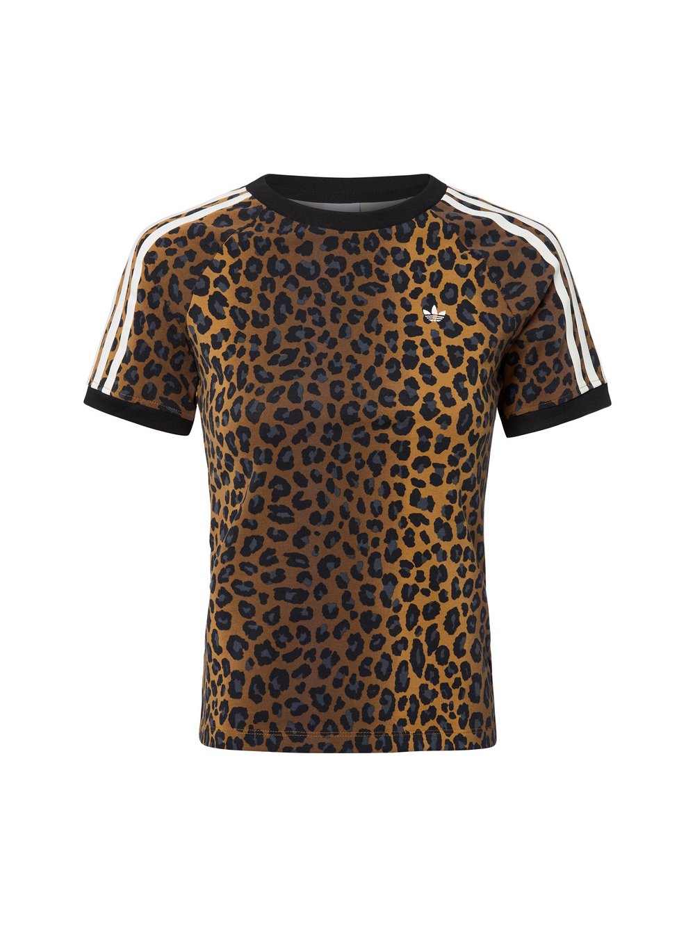 adidas Originals T-Shirt Damen Baumwolle mehrfarbig gemustert, S
