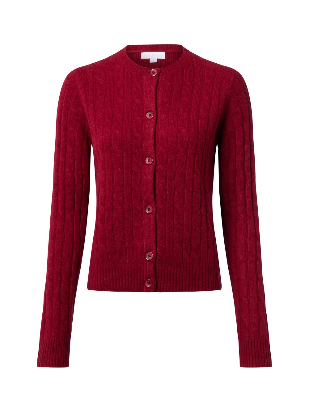 brookshire Woll-Strickjacke Damen Wolle rot, M