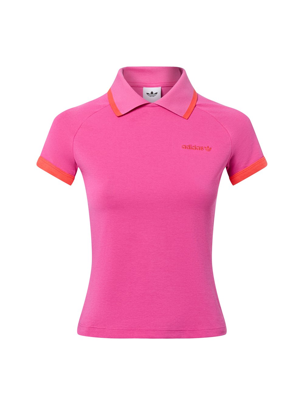 adidas Originals Poloshirt Damen Baumwolle pink, XL