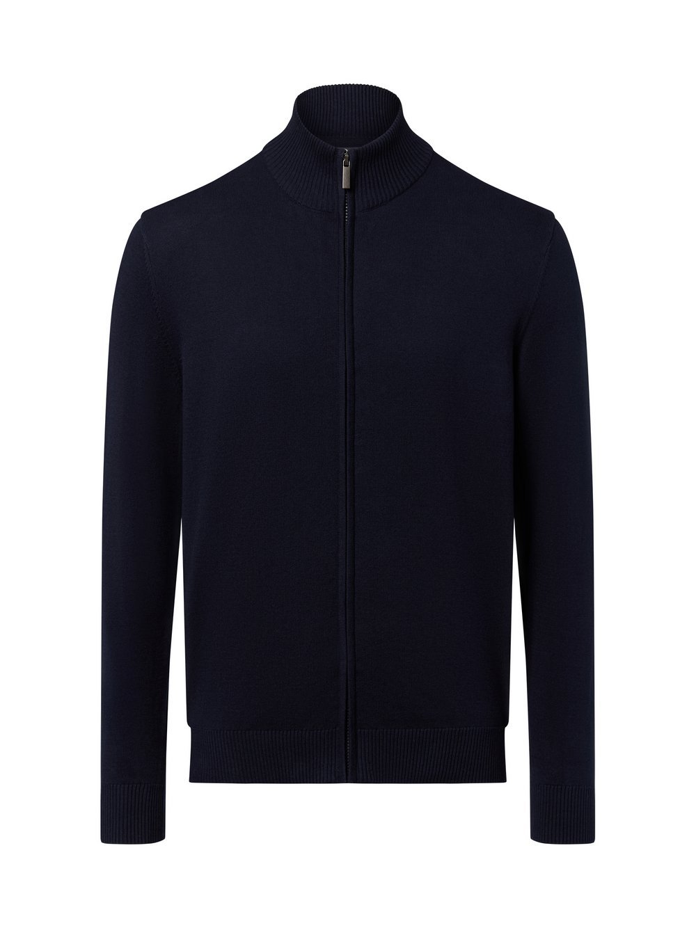 Nils Sundström Strickjacke Herren Feinstrick blau, S