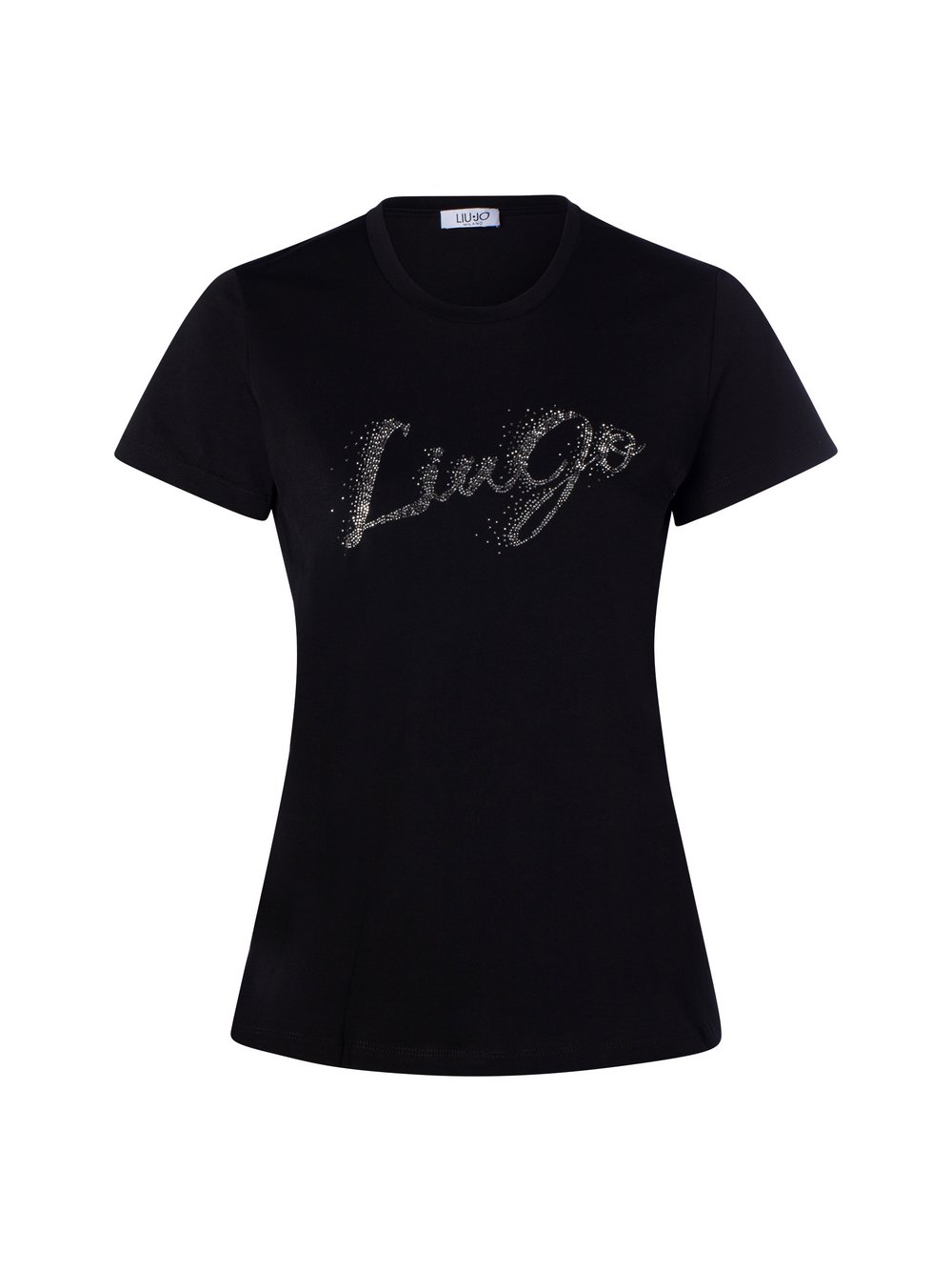 Liu Jo Collection T-Shirt Damen Baumwolle schwarz, XS