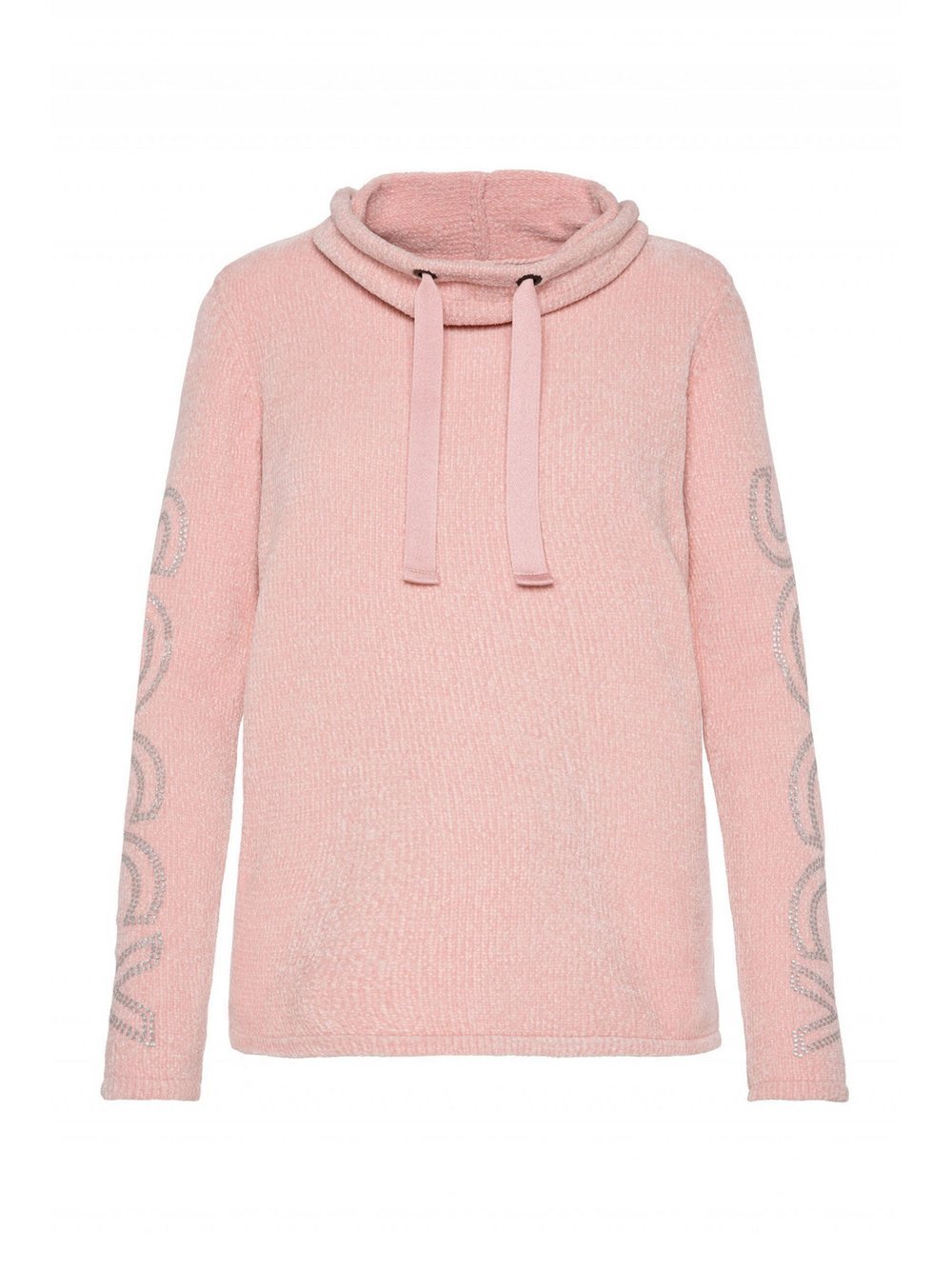 Soccx Pullover Damen rosa bedruckt, S