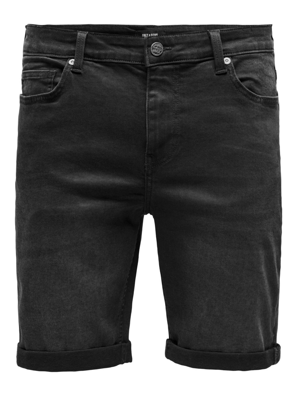 Only&Sons Shorts Herren Baumwolle schwarz, L