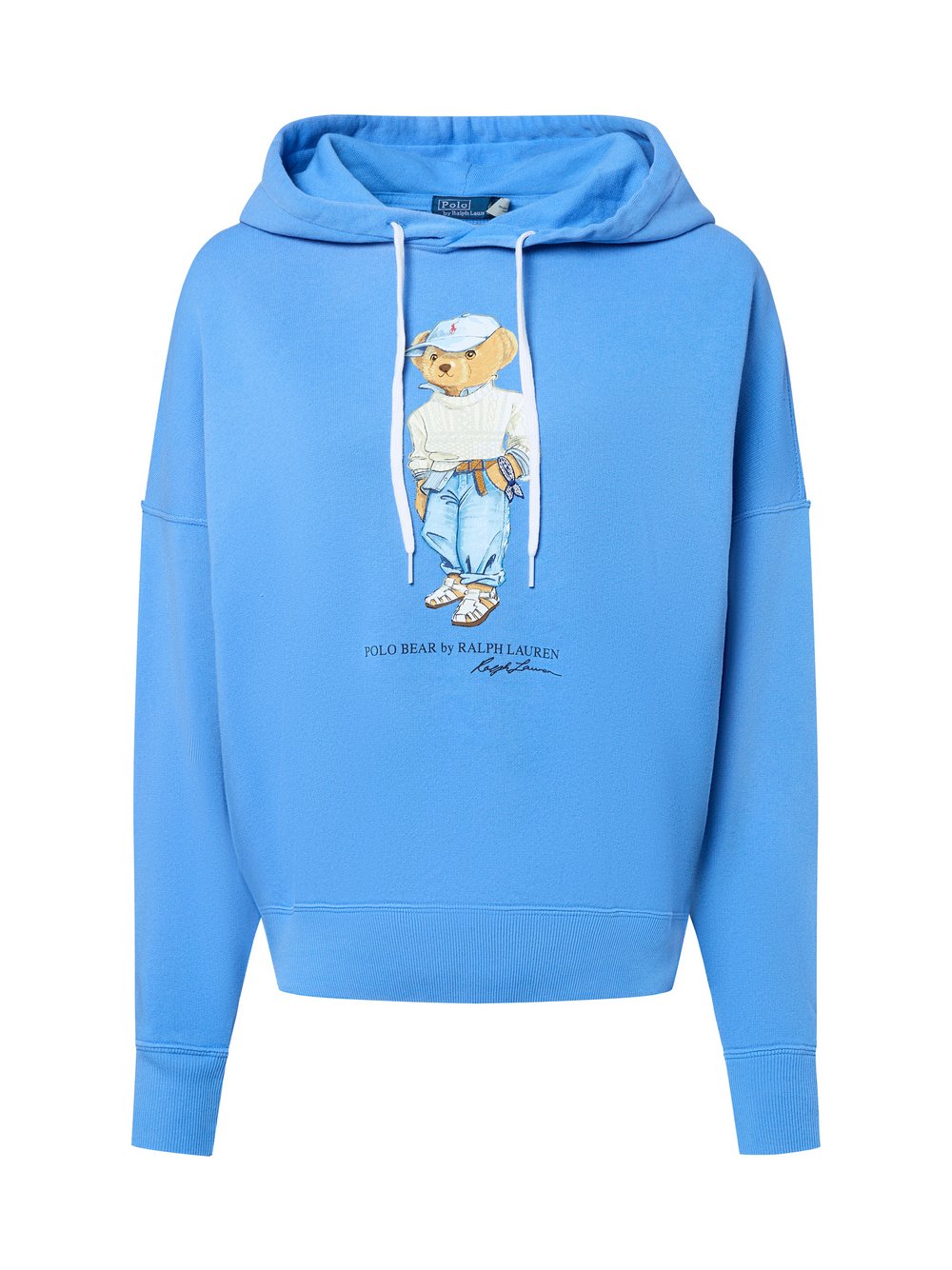 Polo Ralph Lauren Kapuzenpullover Damen Baumwolle blau, S