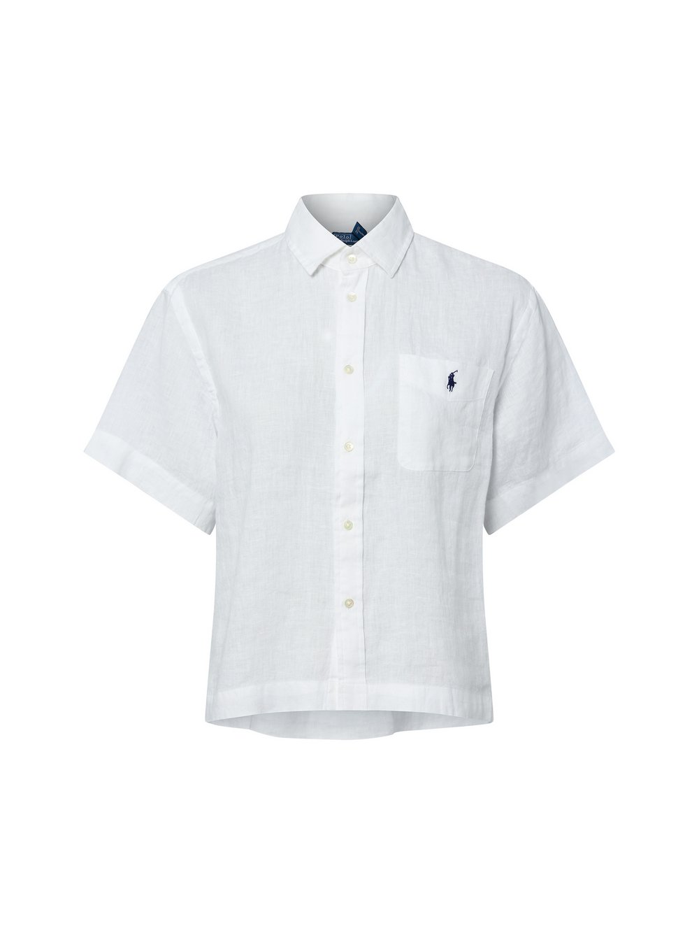 Thumbnail - Polo Ralph Lauren Leinenbluse Damen weiß, XS